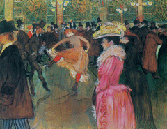 Bal au Moulin rouge van Henri de Toulouse-Lautrec
